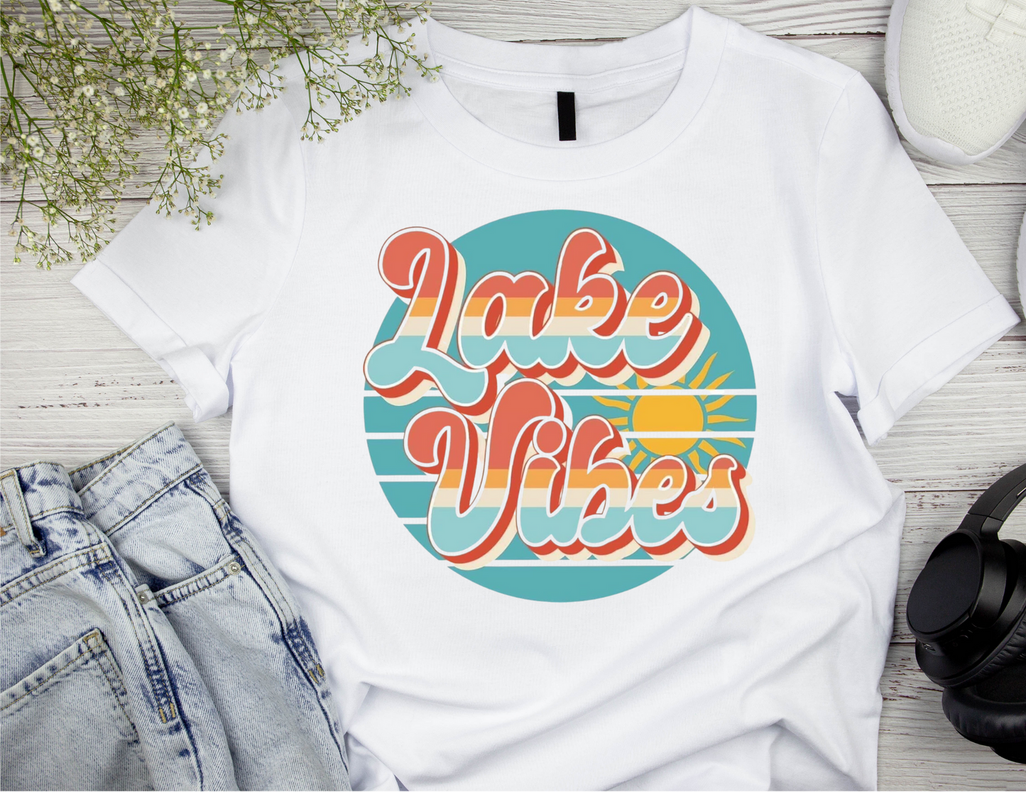 LAKE VIBES--T-SHIRT